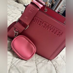 Hot pink Steve Madden purse!